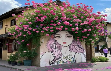 新郑怎么设计网红打卡墙绘