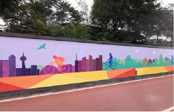 新郑墙体彩绘-围墙