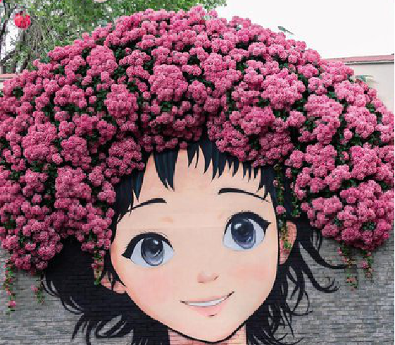 新郑墙体彩绘-网红墙打卡