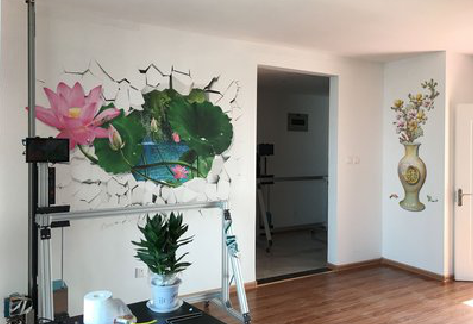 新郑墙体彩绘相比墙纸的优势。