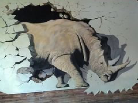 新郑在墙绘中，如何绘制3D效果？