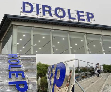 新郑楼顶发光字安装的注意事项。